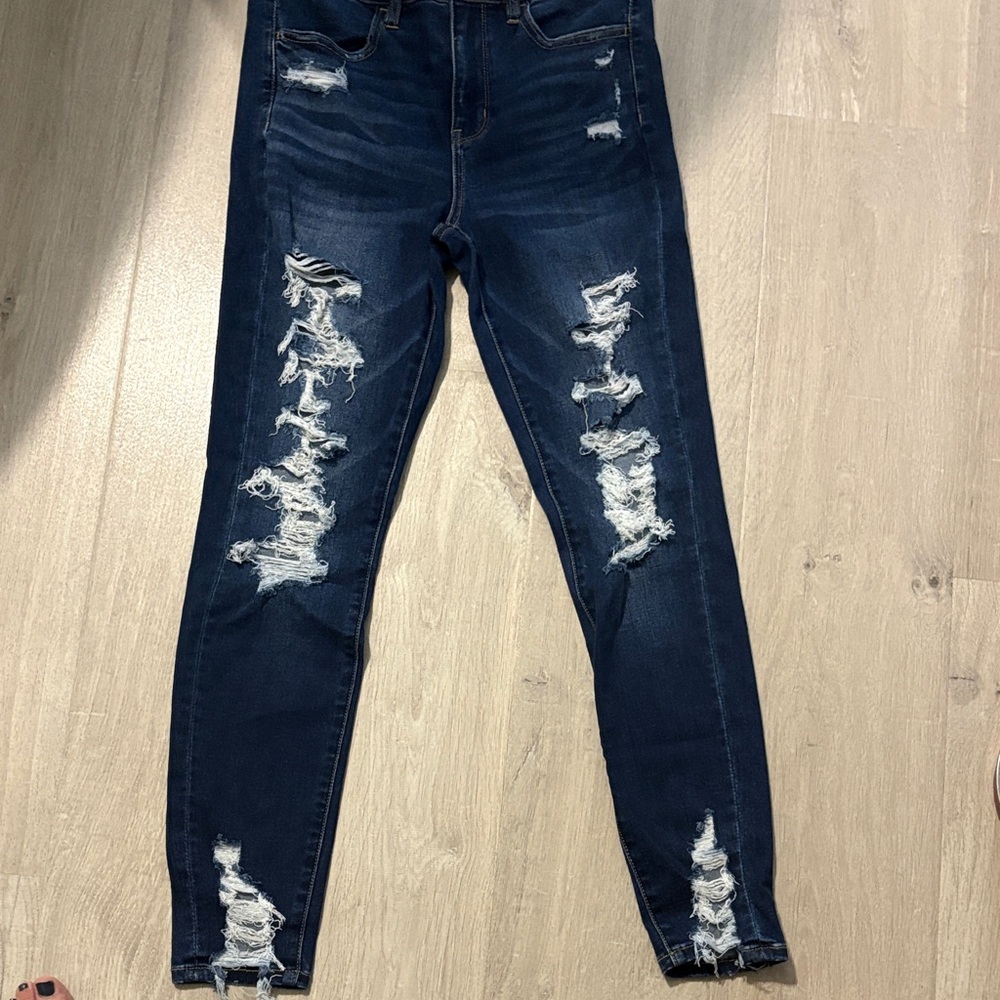 High rise jegging
